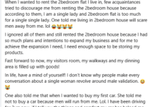 They Warned It Would Drive Men Away: Nigerian Woman Reflects on Being Discouraged from Renting a Two-Bedroom Apartment and Buying a Car