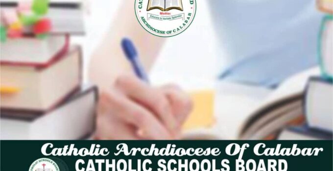 Call for Teachers’ Recruitment into 3 Catholic Schools in Calabar