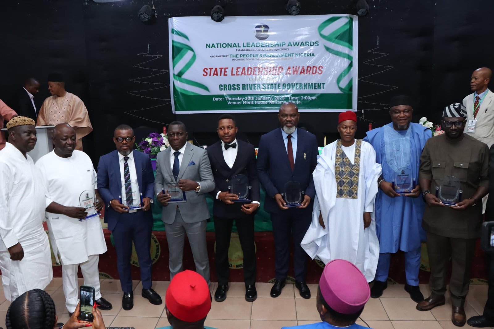 cc66c617 b492 4e34 97a4 6161bee58d2c Gov. Otu’s Chief of Staff, Six Commissioners Honoured with National Leadership Awards
