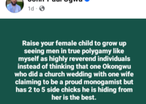 Encourage Your Daughter to View Polygamous Men as Respected Figures, Suggests Nigerian Man