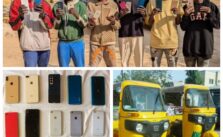 Kano Police Apprehend Six Infamous Phone Thieves Posing as Tricycle Operators
