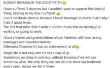 After Three Divorces, I Refuse to Support This: A 60-Year-Old Woman Shares Her Love for Marriage in Response to a Club's Divorcee Party