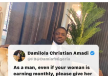 Financial Support: Nigerian Man Encourages Men to Provide Monthly Allowance to Their Partners, Regardless of Their Earnings