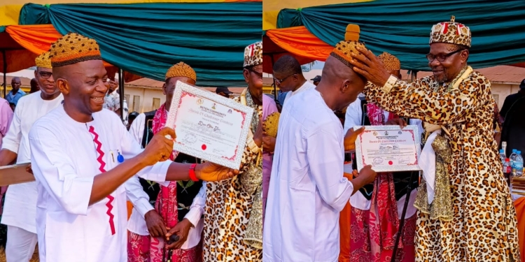 Dan Obo Awarded Ears of Betem