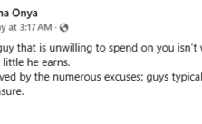 Nigerian Doctor Advises Young Women: A Man Who Won't Invest in You Isn't Worth Dating