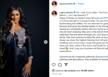 Regina Daniels Celebrates Jnr Pope’s Wife on Her Birthday, Acknowledging the Journey from Heartbreak to Hope