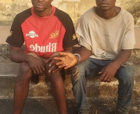 f7aac7a2 0073 44eb 85f3 6c93e62cc190 Police Nab Two Suspects for Gruesome Murder of Mrs. Justina Amunde