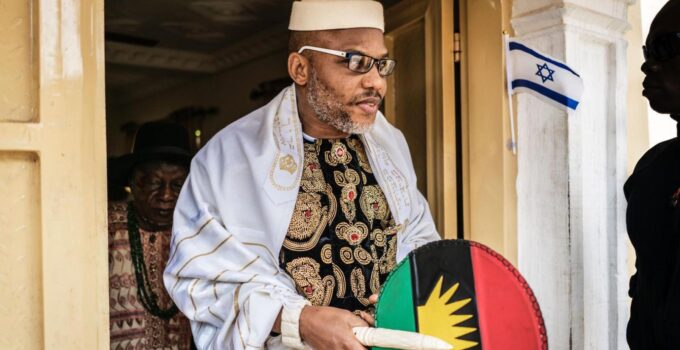 Nnamdi Kanu Requests Relocation of His Case to the South-East