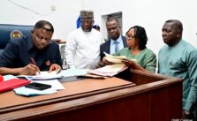 Otu Signs Bills Establishing Cross River State University of Education and Entrepreneurship, College of Agriculture into Law