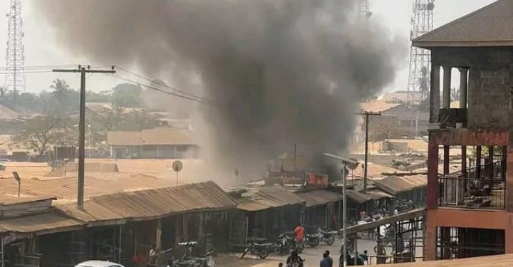 Fire Guts Ikom Market, Destroys Goods Worth Millions