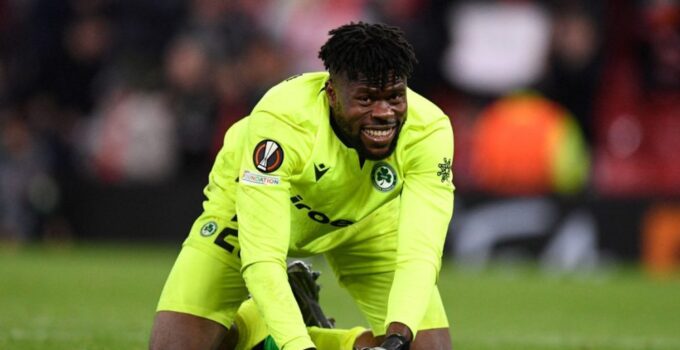 Francis Uzoho: Super Eagles Goalkeeper’s Rare Start for Omonia Nicosia Takes a Turn for the Worst