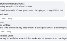 Nigerian Lawyer: Your Husband Can Sue You for Checking His Phone Without Permission