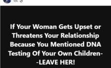 Ghanaian Lawyer Urges Men to Walk Away if Their Partner Threatens the Relationship Over a DNA Test