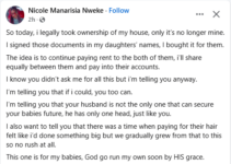 Nigerian Woman Proves That Securing Your Children’s Future Isn’t Just a Husband’s Job: She Buys a House for Her Young Daughters