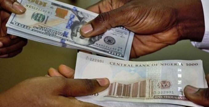 Naira Appreciates by N2.63 Against Dollar in Official Market