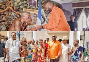 Oden Ewa Reaffirms Commitment to Agoi Nation During Yuletide Visit