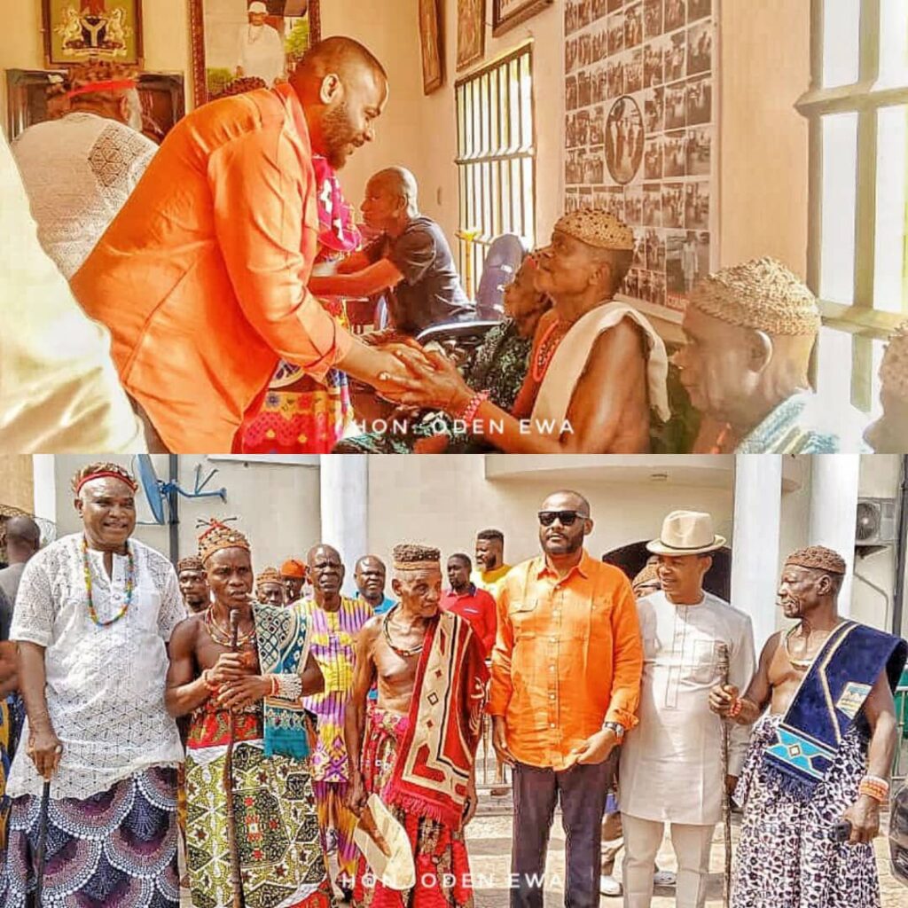 Oden Ewa Reaffirms Commitment to Agoi Nation During Yuletide Visit