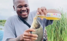 TikTok User Faces Backlash for Force-Feeding Beer to Fish