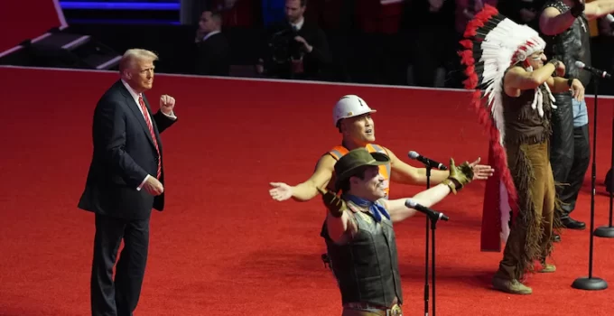 Watch Trump Showcase His Iconic YMCA Dance Before Inauguration (Photos/Video)