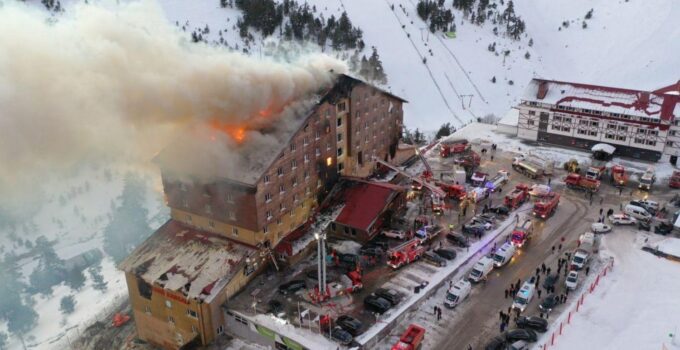 At Least 66 Dead in Fire at Turkish Ski Resort Hotel