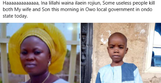 Imam in Ondo Places Curse on Killers of His Wife and Son: "Every Child Born into Their Families Will Die" Following Owo Cult Clash