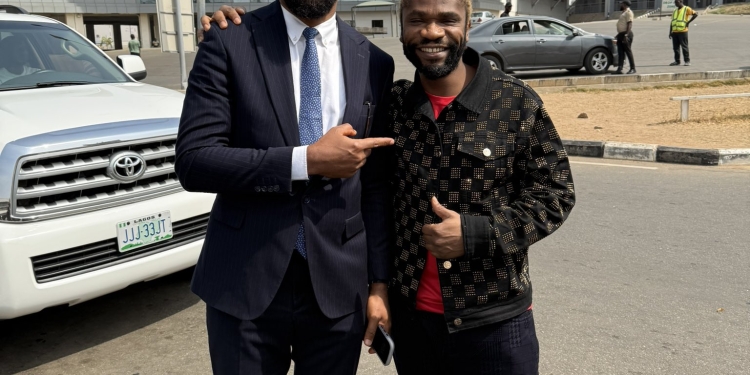 Speed Darlington Departs Abuja This Morning