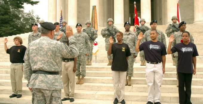 Photo: Army Achieves Record Recruitment Following Trump’s Election Victory