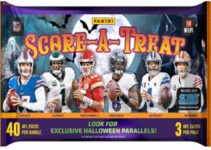 Get Ready for Halloween with the 2024 Panini NFL Score-A-Treat Football Bundle: 40 Packs Now 22% Off!