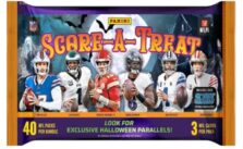 Get Ready for Halloween with the 2024 Panini NFL Score-A-Treat Football Bundle: 40 Packs Now 22% Off!