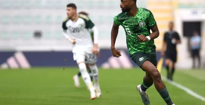 Super Eagles Receive Injury Boost as Semi Ajayi Resumes Training Ahead of World Cup Qualifiers