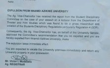 Unizik Dismisses Student for Altercation with Lecturer Over Interrupted Dance Video