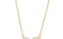 Kendra Scott Ari Heart Short Pendant Necklace in 14k Gold-Plated Brass – Now 25% Off!