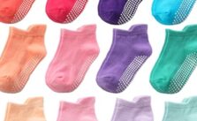 Aroveea 12-Pack Non-Slip Cotton Ankle Socks for Toddlers (1-3T) – Cute Grip Socks for Boys and Girls (6M-7Years) – Now 20% Off!