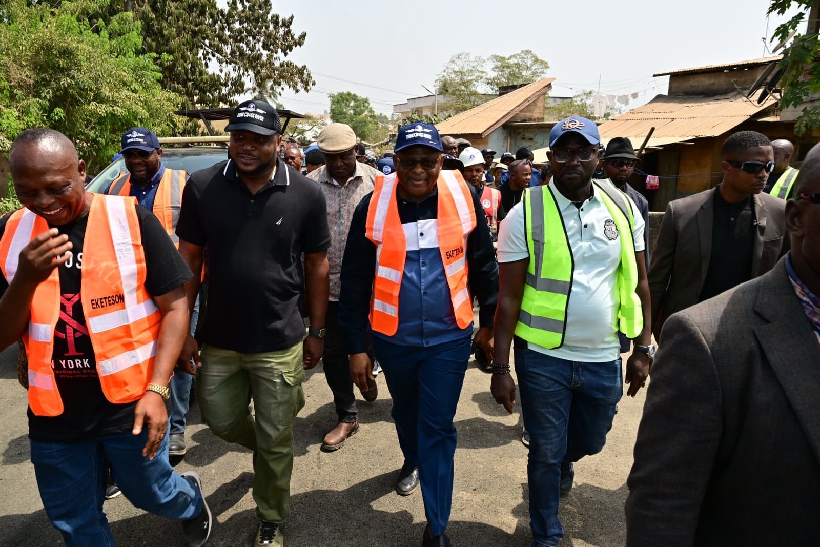 278c8610 f15f 438c 80c4 7dcf6b59185d Project Inspection: Gov. Otu Reaffirms Commitment to Grassroots Development