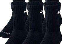 NIKE Plus Cushion Socks (6-Pack) – Size L (Men’s 8-12 / Women’s 10-13), Now 13% Off!