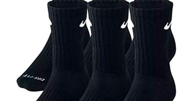 NIKE Plus Cushion Socks (6-Pack) – Size L (Men’s 8-12 / Women’s 10-13), Now 13% Off!