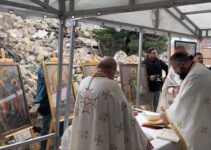 Liturgy Amidst the Ruins of Antioch Church, Two Years Post-Earthquake