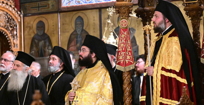 Astoria: New Abbot Enthroned at St. Irene Chrysovalantou Monastery