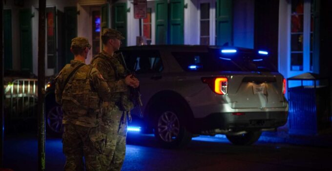 Increased Military and Police Presence in French Quarter; Super Bowl Security Deployment in Full Swing