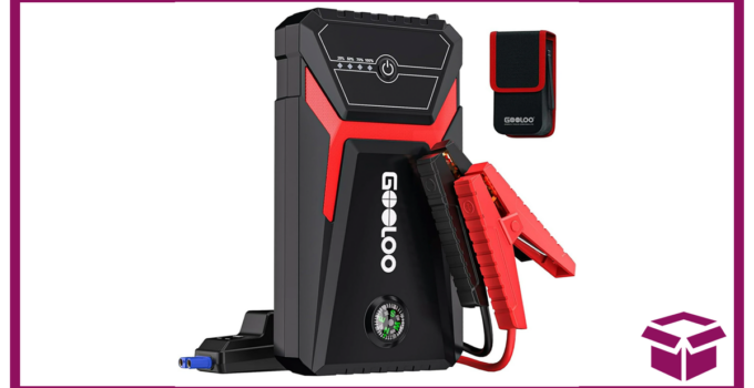 Stay Ready with 70% Off a GOOLOO Jump Starter!