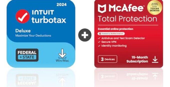 TurboTax Deluxe 2024 Tax Software: Save 63% Today!