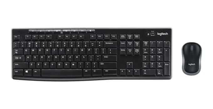 Logitech MK270 Wireless Keyboard and Mouse Combo for Windows – Now 32% Off!