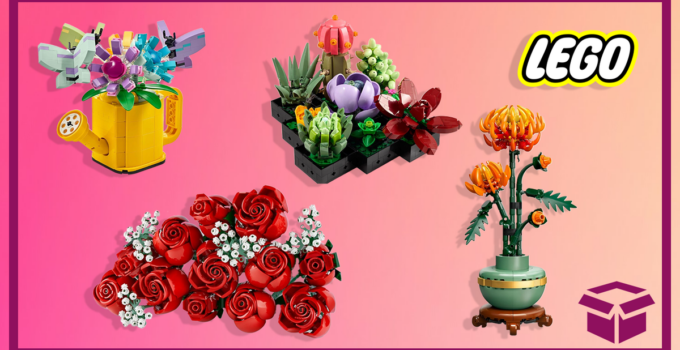 These LEGO Flower Sets Are the Ideal Gift for Valentine’s Day