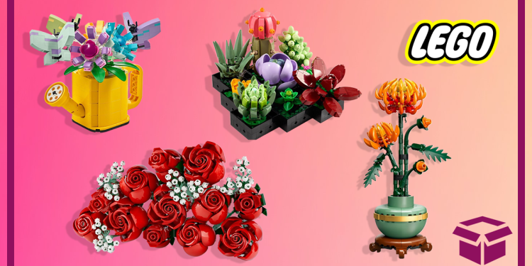 These LEGO Flower Sets Are the Ideal Gift for Valentine's Day