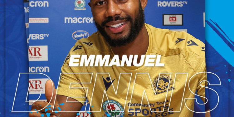Emmanuel Dennis Signs Loan Deal with Blackburn Rovers from Super Eagles