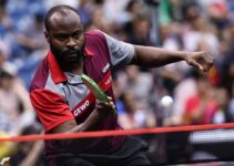 Aruna Quadri Exits Singapore Smash 2025 Following Grueling Match Against Calderano