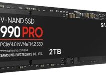 SAMSUNG 990 PRO NVMe M.2 PCIe Gen4 SSD – Save 33% Now!