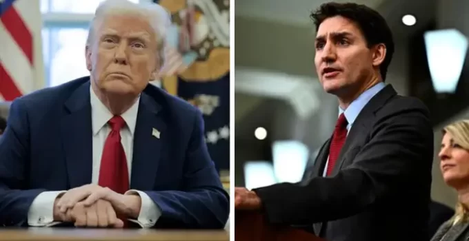 President Trump Decides to Temporarily Suspend Tariffs on Canada for 30 Days Following Discussion with Prime Minister Justin Trudeau