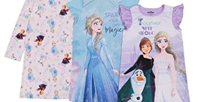 Disney Frozen 2 Girls' 3-Pack Nightgowns - Now 13% Off!