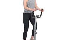Sunny Health & Fitness Grey Twist Stair Stepper Machine with Handlebar - Supports Up to 250 lbs, Now 36% Off!
